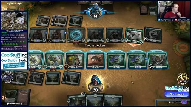 Executing Loops in "Kibler's Giant Monsters" Special MTG Arena House Rules Standard! смотреть онлайн
