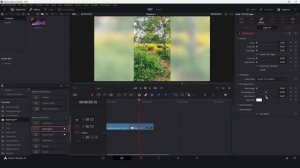 Как изменить размер кадра в DaVinci Resolve 18