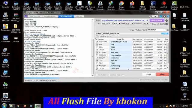 Symphony H300 Dead boot emmc boot partition UFI смотреть онлайн