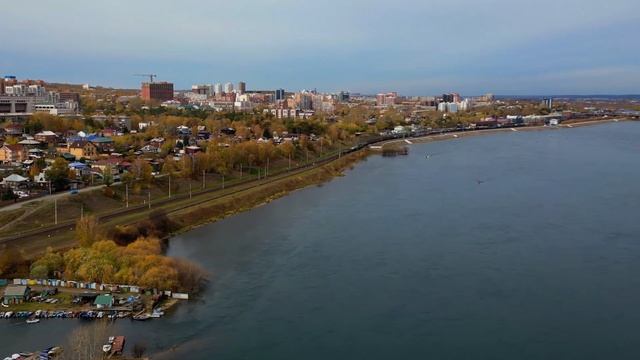 Иркутск, остров Конный и Ангара смотреть онлайн