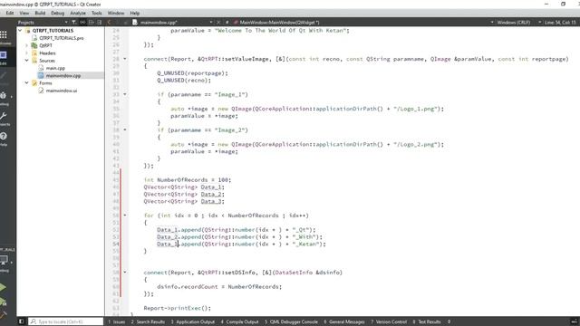 Qt Reports Part-4 | Set And Display Multiple Records In Report | QtRPT Tutorial смотреть онлайн