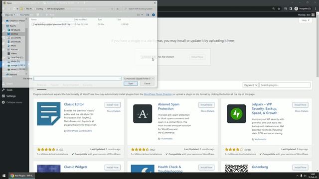Installing the plugin - WP Booking System смотреть онлайн
