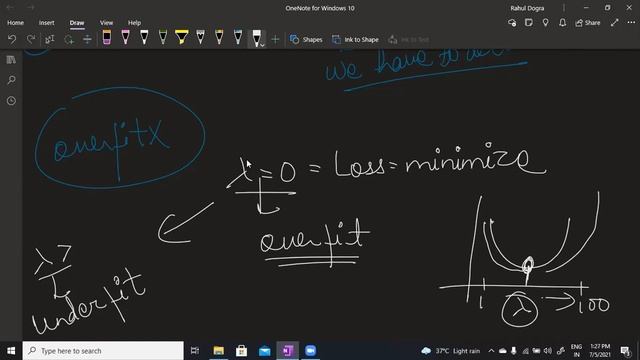 Chapter 3.2 | L-2 and L-1 Regularization | Loss Function | | Machine Learning in Hindi | смотреть онлайн