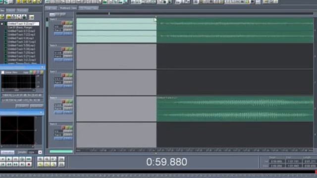 Сведение трека в Adobe Audition 1.5 смотреть онлайн