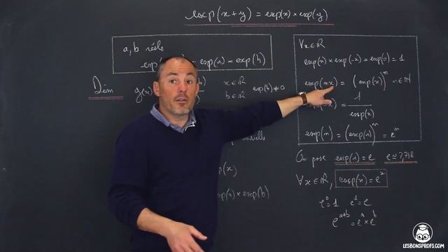 Exp (x+y) = exp(x).exp(y) - Maths - Première - Les Bons Profs смотреть онлайн