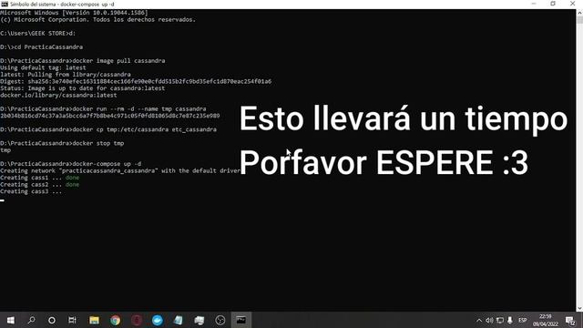Tutorial de construcción de cluster con Cassandra usando Docker смотреть онлайн