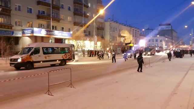 Олимпийский огонь Сочи 2014 в Якутске смотреть онлайн