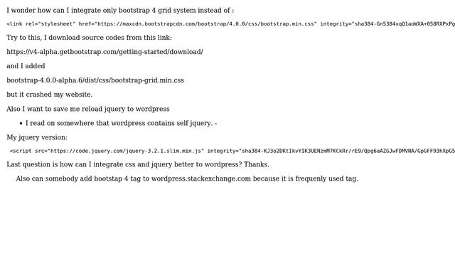 Wordpress: Bootstrap Integtration смотреть онлайн