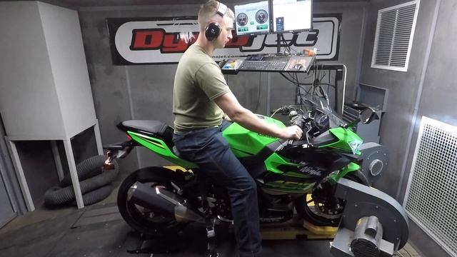 2018 Kawasaki Ninja 400 Dyno смотреть онлайн