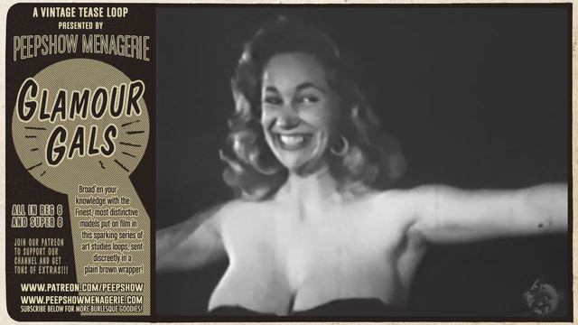 Glamour Gals # 793 - Vintage Tease Loop With Virginia Bell