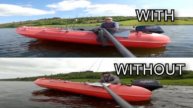 OUTBOARD HYDROFOIL BEFORE AND AFTER INSTALATION смотреть онлайн