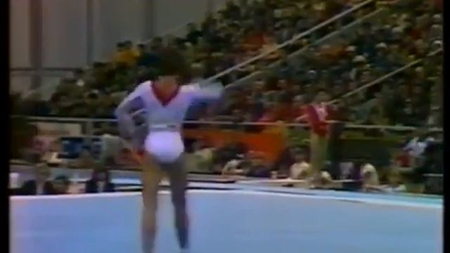 Emilia Eberle 🇷🇴 FX TO 9.650 1981 World Championships смотреть онлайн
