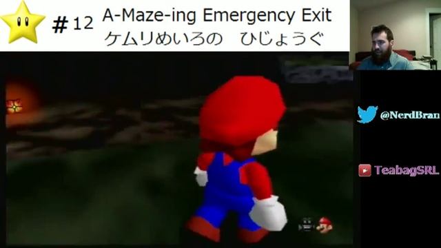 Super Mario 64 16 Star Guide - A-Maze-ing Emergency Exit (Speedrun Strat) смотреть онлайн