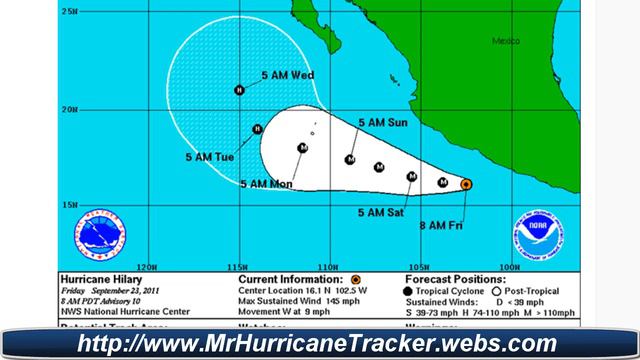 Hurricane Hilary Category 4 And TS Ophelia Updates