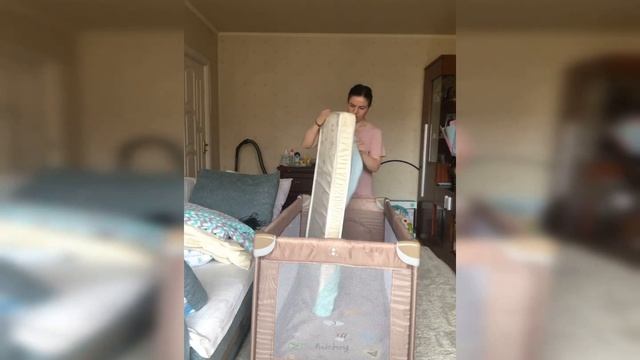 Как выбрать кроватку для ребёнка. Обзор кроватки-манежа Corello Piccolo + смотреть онлайн