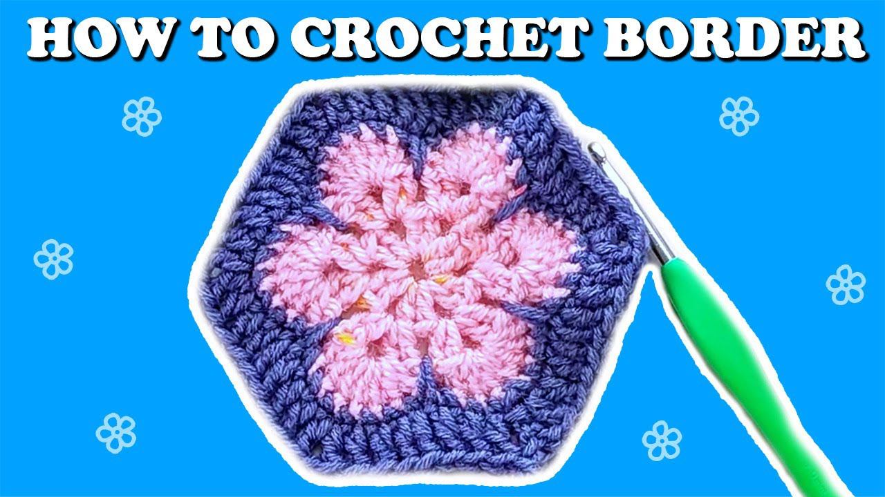 How To Crochet Beautiful Border  Crochet Edging  #crochet