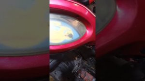 Как отполировать матовое стекло приборной панели скутера...