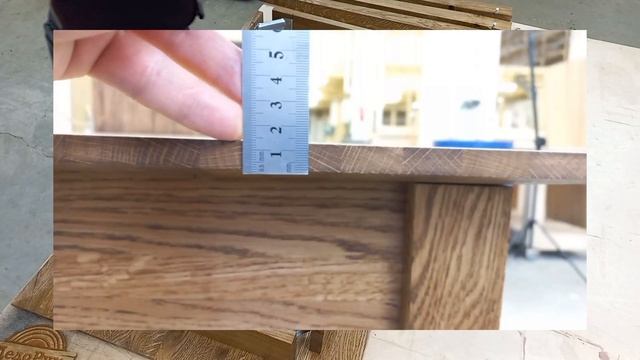Вещи из столярной мастерской сделанные своими руками кухонный стол из Дуба. смотреть онлайн