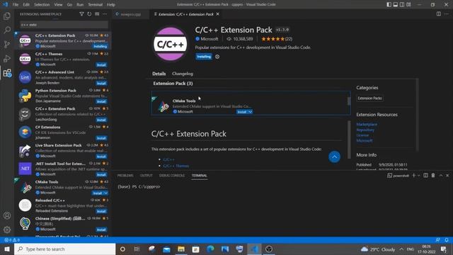 Enable autocomplete or intellisense for C++ in visual studio code смотреть онлайн
