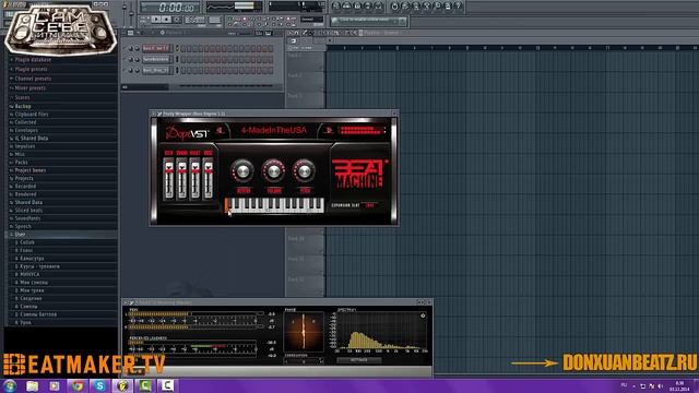 Как сделать хип-хоп бит? Обзор Beat Machine смотреть онлайн