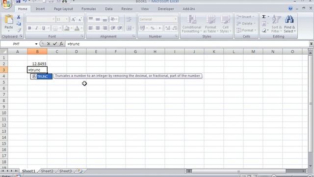 Excel TRUNC Function Tutorial смотреть онлайн