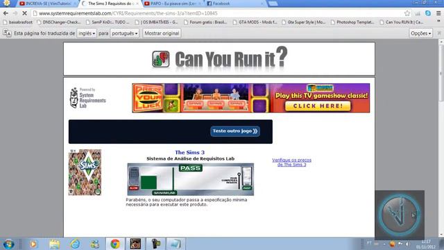 Como sabe se o jogo roda em teu pc смотреть онлайн