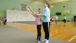 Урок №11 Как правильно делать боковую волну и равновесие. Обучающий урок по эстетической гимнастике