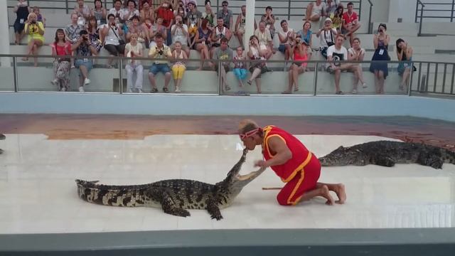 Тайланд, Пхукет, Крокодиловая ферма смотреть онлайн