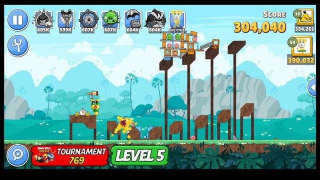 16-05-2020 Angry Birds Friends Week 769 Level 5 NEW Highscore with POWER UP смотреть онлайн