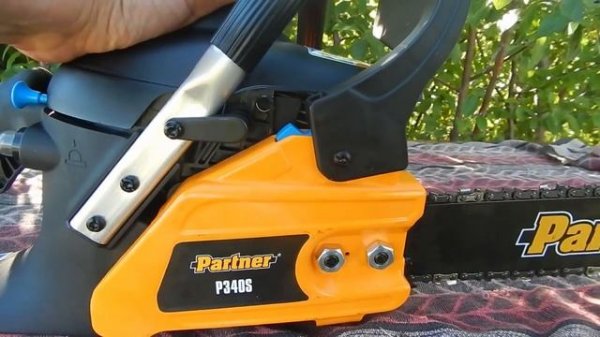 ?Подробный обзор бензопилы Partner P340S!