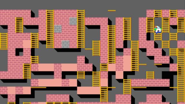 Lode Runner - Golden Labyrinth (1985) (Arcade) смотреть онлайн
