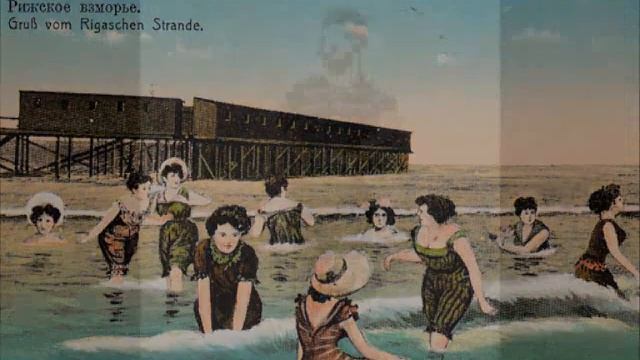 Рижские моды: модные купальники / Rīgas Modes: what to wear on the beach / Вышивка / Cross stitchin смотреть онлайн