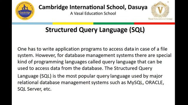 Grade11 IP SQL Introduction 21 05 2020 смотреть онлайн