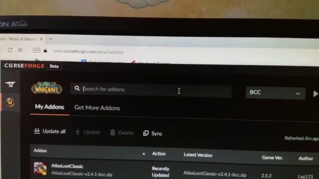 Как установить аддоны на ВОВ wow classic актуал и др игры curseforge аукцион auctionator tbc смотреть онлайн