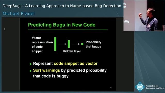 DeepBugs - A Learning Approach to Name-based Bug Detection смотреть онлайн