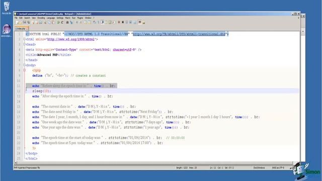 Chapter 2 - How to Manipulate Date and Time Demo смотреть онлайн