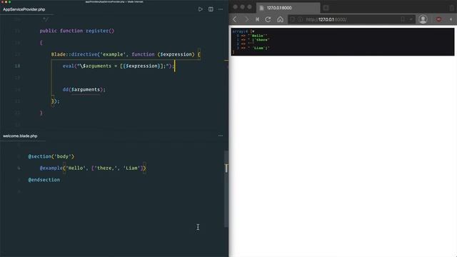 Laravel Blade Internals - Handling Custom Directive Arguments смотреть онлайн