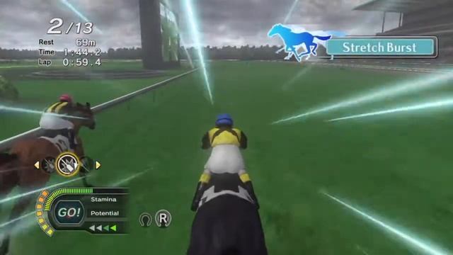 From the back!! in champion jockey g1 jockey & gallop racer смотреть онлайн