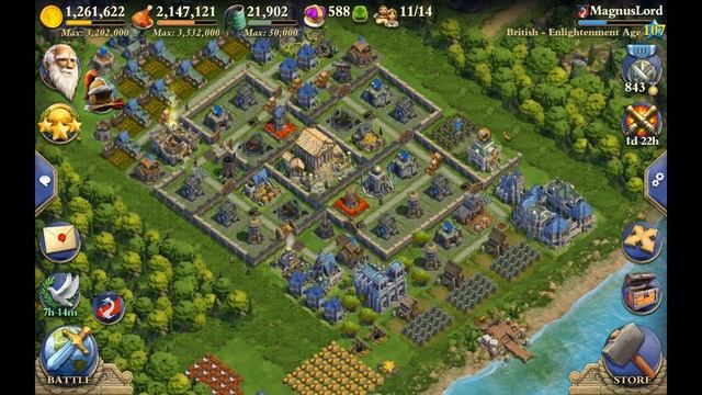 DomiNations Enlightenment Age Diary part 7 смотреть онлайн