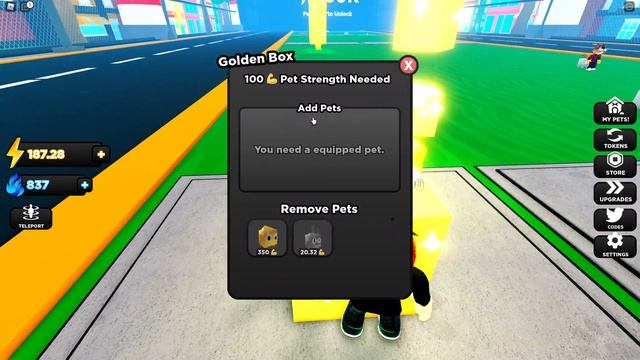 ?ПРОКАЧАЛ СВОИХ ПЕТОВ ДО МАКСИМАЛЬНОГО УРОВНЯ В Strong Pet Simulator ROBLOX! смотреть онлайн