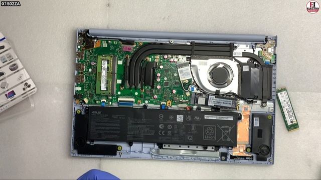 How To Upgrade 1TB M.2 NVMe PCIe SSD Asus Vivobook15 X1502ZA / Disassembly And Assembly смотреть онлайн