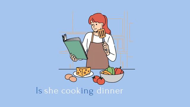 Present continuous question form смотреть онлайн