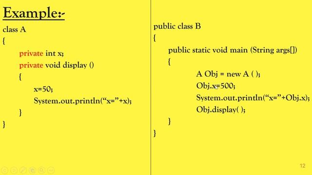 JAVA PROGRAMMING CLASS-34 || Visibility Scope / Access Specifier in Java || смотреть онлайн