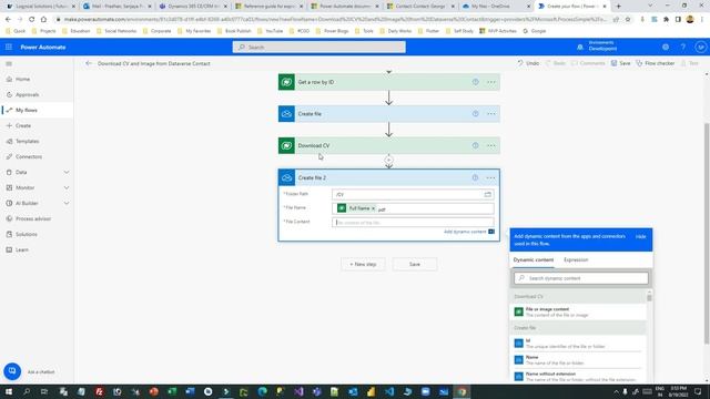 Download and Upload Files in Dataverse Dynamics 365 with Power Automate no code смотреть онлайн