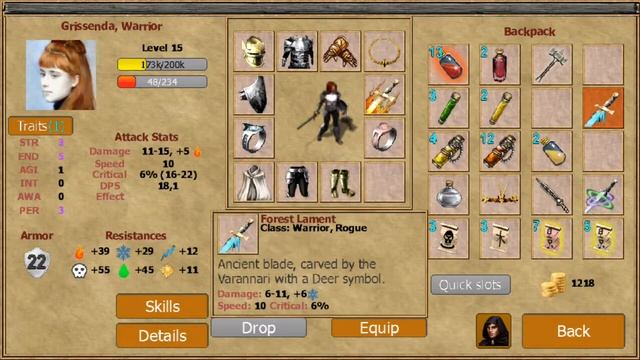Exiled Kingdom 1.3 - Story Mode: Side-Quest: Path of the Deer - New best ice weapon смотреть онлайн