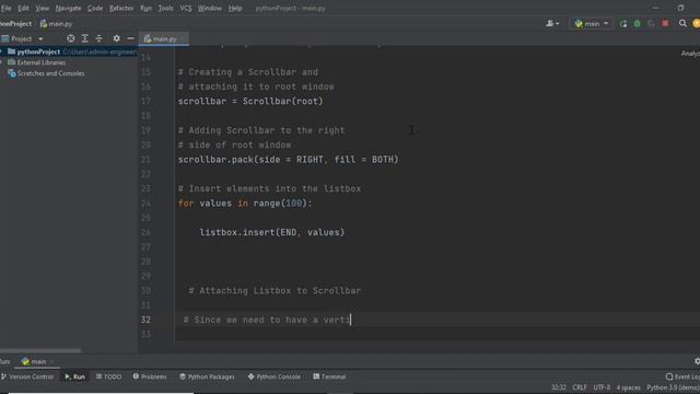 How to make a Scrollable ListBox in Python Using Tkinter Module смотреть онлайн