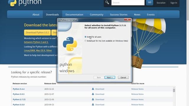 Python 2 - Preuzimanje i instalacija #0 смотреть онлайн