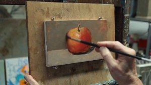 Последовательное нанесение красочных слоёв в масляной живописи на дереве. Лессировка. Часть 5