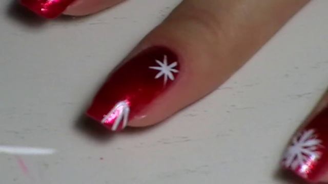 Новогодний маникюр СНЕЖИНКИ - New Year Nails смотреть онлайн