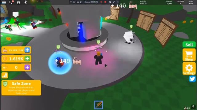 ROBLOX | Кинул Репорт На Игрока | Saber Simulator #2 смотреть онлайн